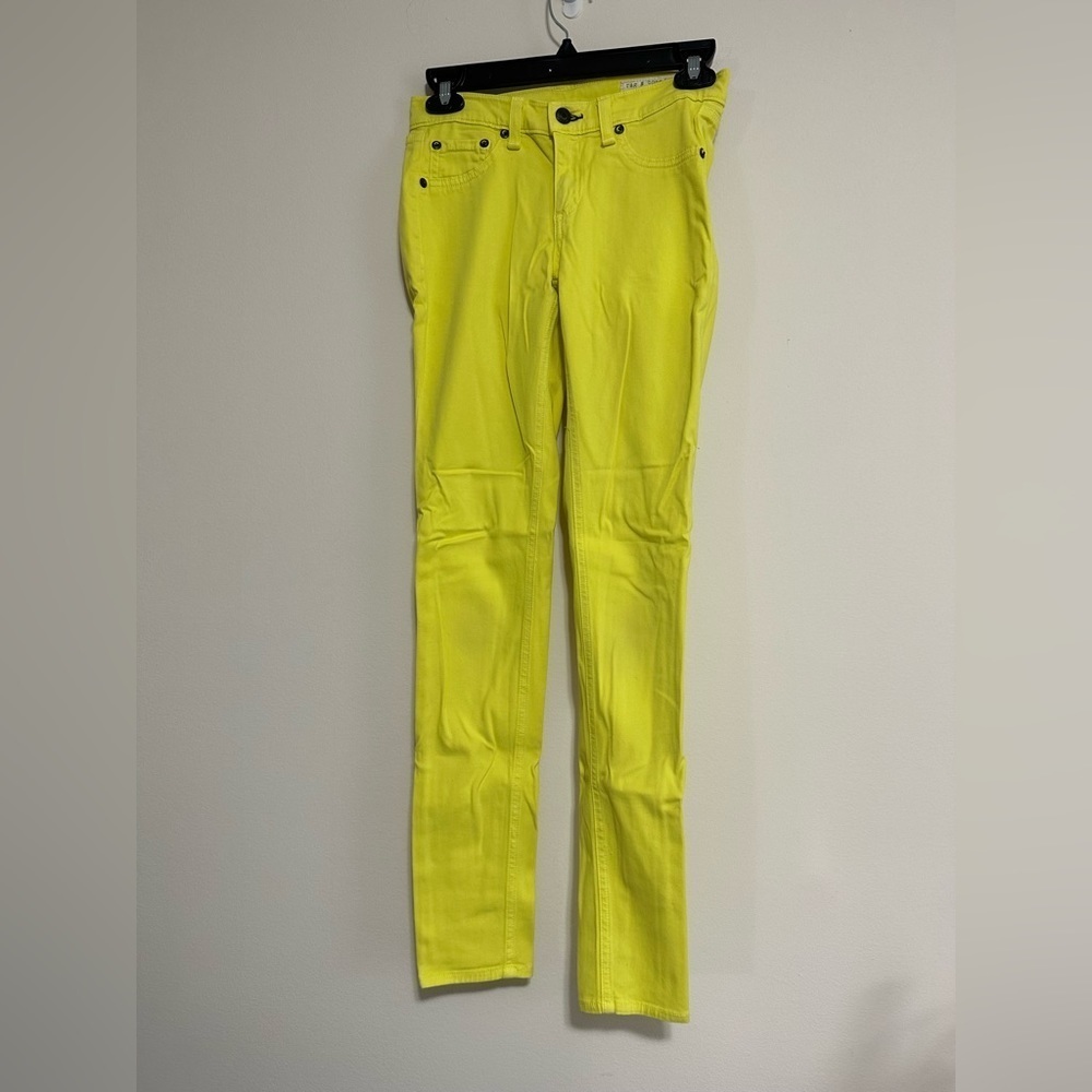 4692 rag and bone yellow jeans Size 25